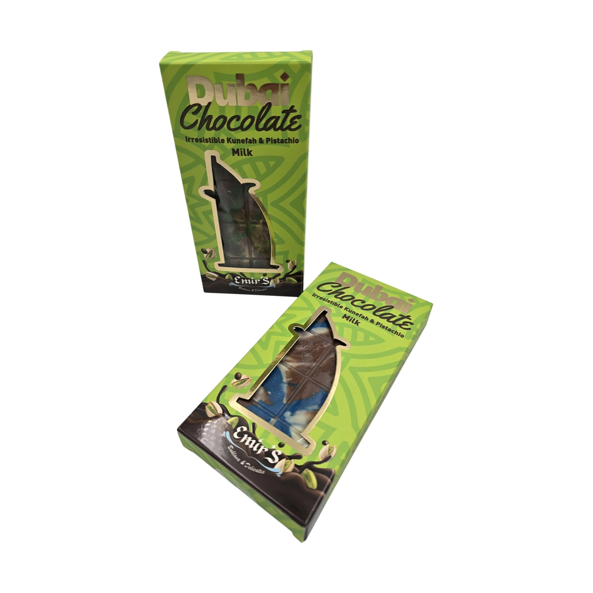 Emir's Dubai Chocolate cu lapte, Emir's Baklava & Delicates, 200 gr